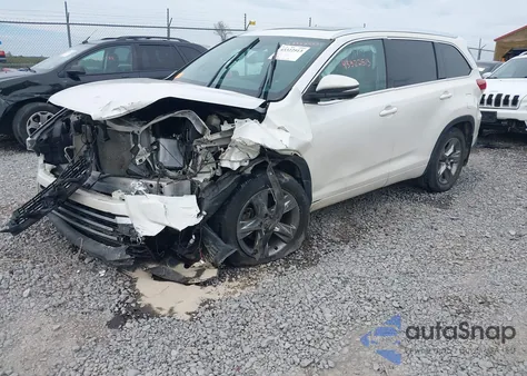 2019 Toyota Highlander Limited Platinum from USA, damaged, VIN 5TDDZRFH4KS927995